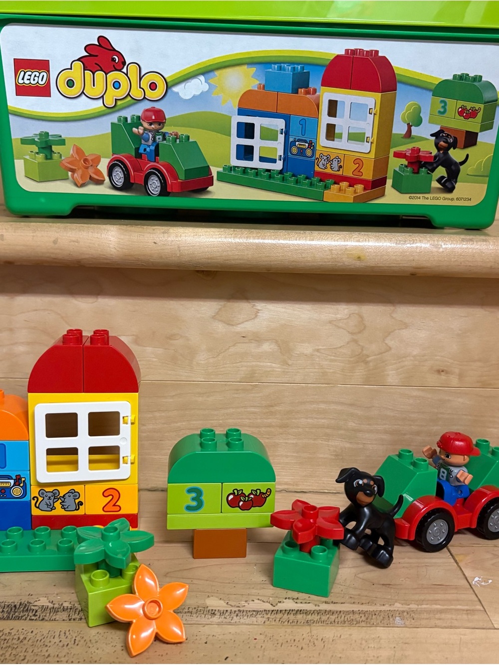 Lego Duplo Playset - Green/Red/Yellow/Orange/Blue